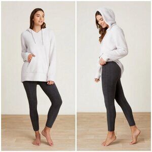 💕BAREFOOT DREAMS💕 CozyChic Ultra Lite Seamed Legging ~ Carbon Gray Small S NWT